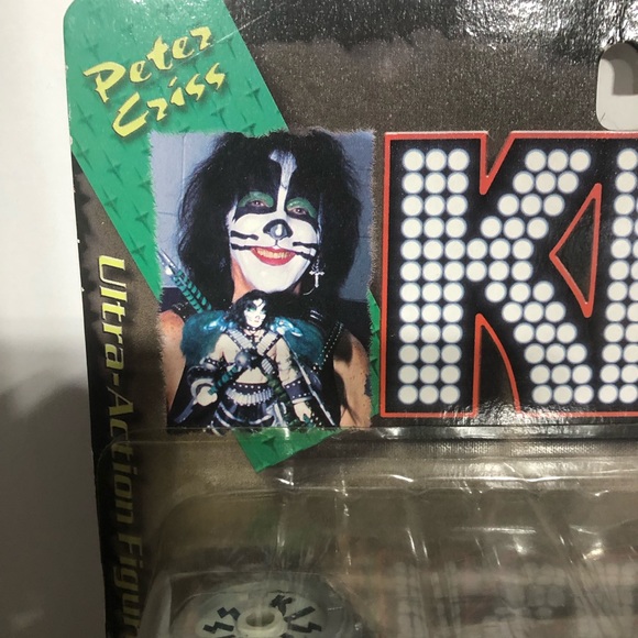 KISS Peter Criss Ultra Action Figure Factory Sealed 1997 - Picture 4 of 7